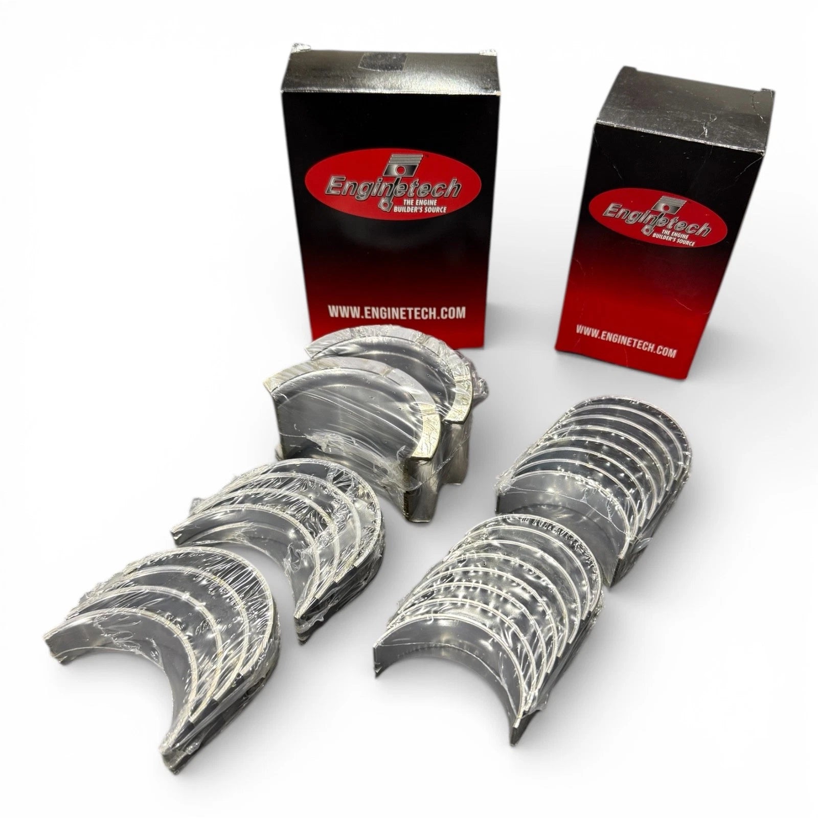 Main & Rod Bearings w/ Piston Rings for 1968-1986 Chevrolet SBC 5.7L 350 327 V8