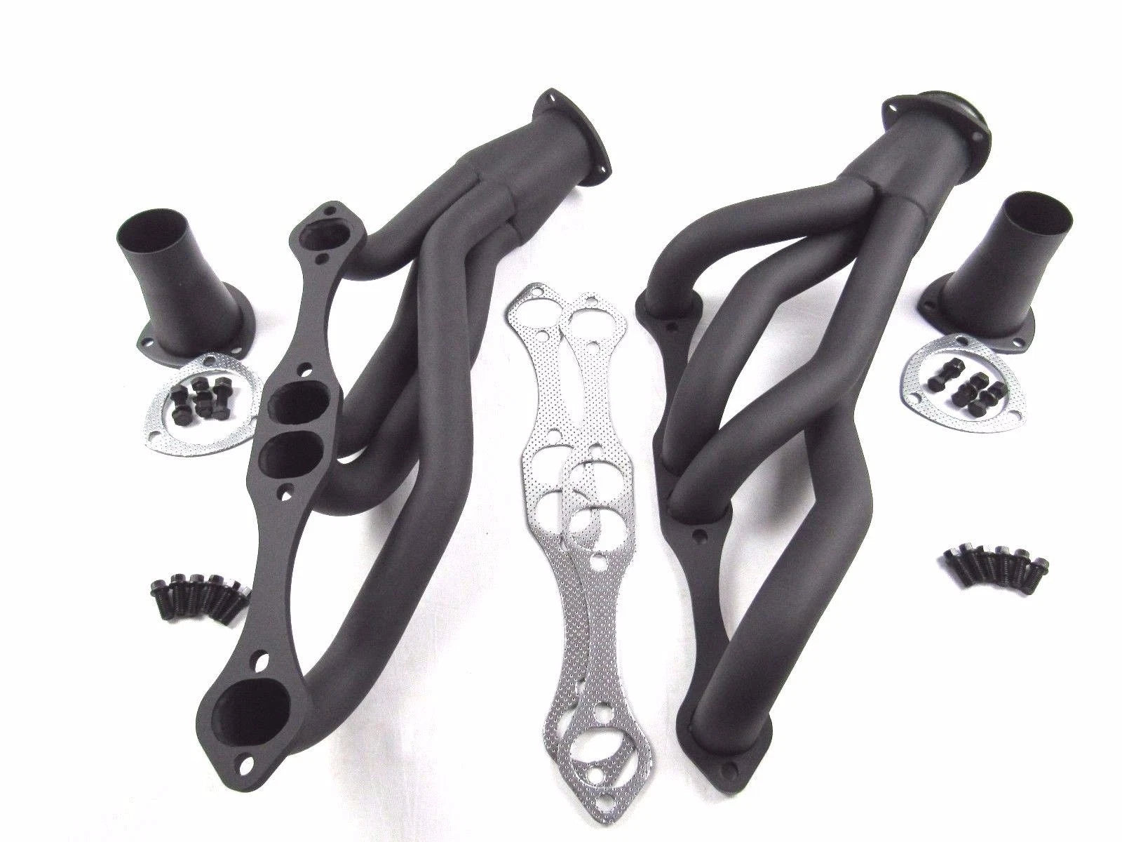Small Block Chevy 283-350 Nova, Chevelle, El Camino Headers Black