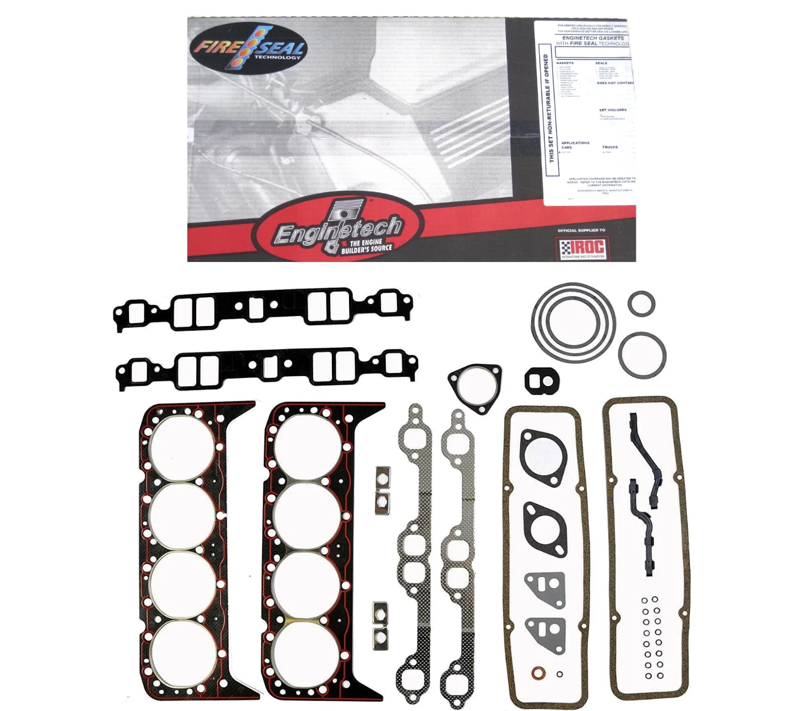 Cylinder Head Gasket Set for 1959-1980 Chevrolet SBC 283 302 327 350 5.7L V8