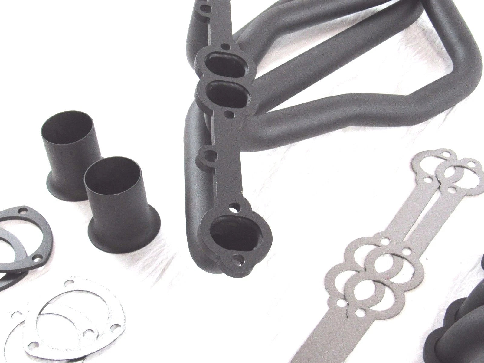 Chevy 350 Long Tube Header Chevelle, El Camino, Monte, Oldmobile Black