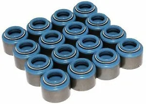 Neue 16 Metallgehäuse-Ventilschaftdichtungen aus Viton 3/8" x .562" Chevy Ford Chrysler