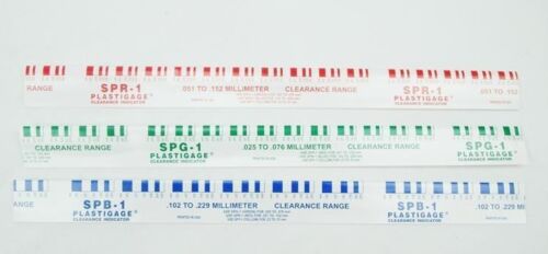 Plastigauge Clearance Strips