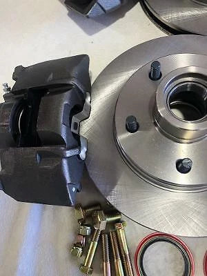 1959 1960 1961 CHEVY IMPALA DISC BRAKES FITS 14" STOCK+13'S WHEELS ZERO OFFSET