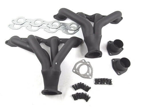 Big Block Chevy 396 454 Block Hugger Header Black H60501BK