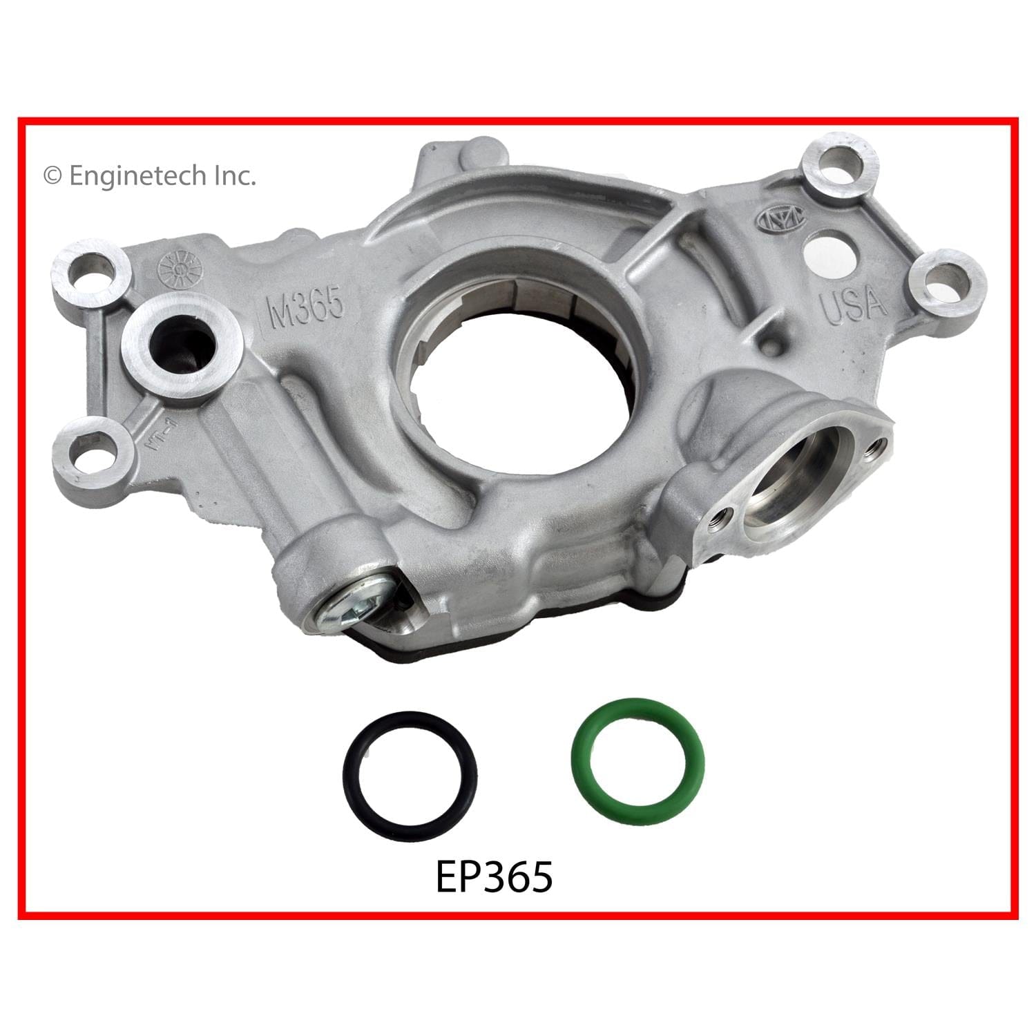 Enginetech EP365 Ölpumpe für Chevrolet Gen III IV LS Motoren 4,8 l 5,3 l 6,0 l 6,2 l 2005–2013