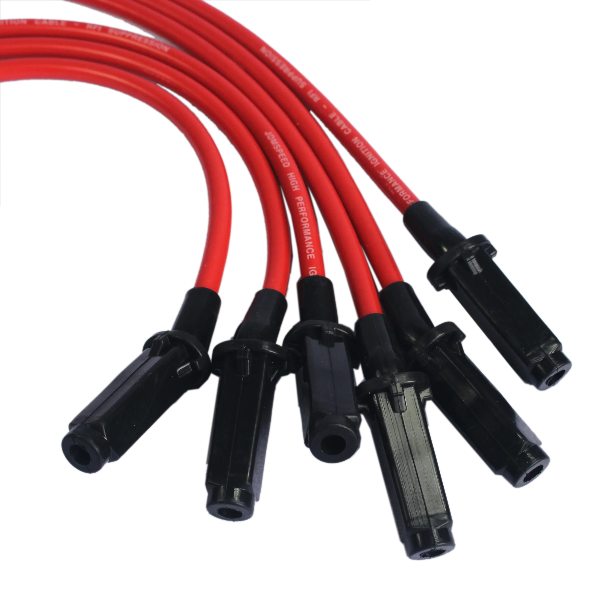 HI PERFORMANCE RED 10.5MM IGNITION SPARK PLUG WIRES 3800 SERIES II L67
