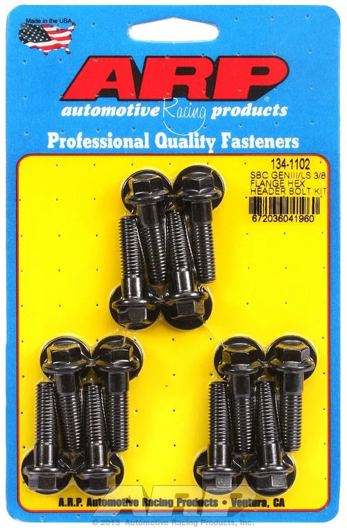 ARP 134-1102 3/8" Flanschkopfschraubensatz für GM GEN III LS-Motoren