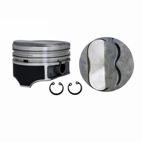 Claimer Hypereutectic Dome Coated Skirt Pistons Set for GM Chevrolet 350 5.700" Floating Rod